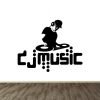 Vinilo decorativo dj