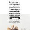 Vinilo de frase familiar-Frases Decorativas