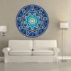 sticker de mandalas azules para salas en medellin y envigado