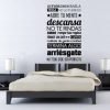vinilo decorativo arriésgate