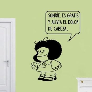 vinilos adhesivos decorativos infantiles de mafalda en cali