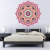 vinilo decorativo mandala crema