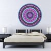 vinilo decorativo mandala morada peueña