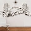 vinilo decorativo taco mexicano