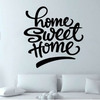 vinilo decorativo home sweet home