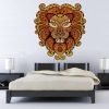 vinilo decorativo león mandala