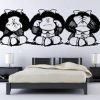 vinilo decorativo tres mafaldas