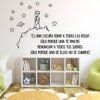 vinilo decorativo frase corta del principito