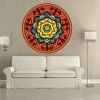 vinilo decorativo mandala flor