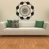 vinilo decorativo mandala negra en corte