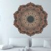 vinilo decorativo mandala negra mágica