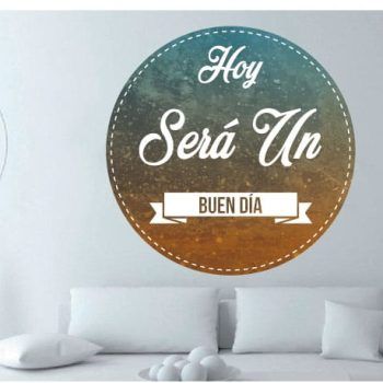 vinilo decorativo un gran día