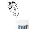 vinilo decorativo cabeza de caballo