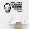vinilo adhesivo frase de stive jobs para medellín, bogotá y cali