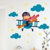 vinilo adhesivo decorativo piloto de avion niño para medellín, bogotá y cali