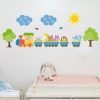vinilo adhesivo decorativo en cali de trencito para habitaciones infantiles