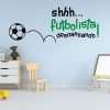 Vinilo adhesivo Decorativo para pared Futbolista descansando
