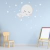 vinilos adhesivos decorativos para pared con lunas y estrellass