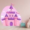 vinilos adhesivos decorativos infantiles para pared en medellin castillo pink