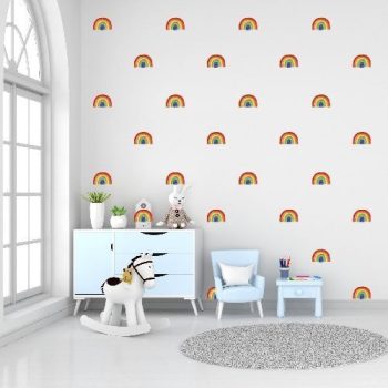 vinilo decorativo textura arcoiris de colores