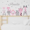 vinilos decorativos medellin y bogota con animalitos hermosos prosados para habitaciones