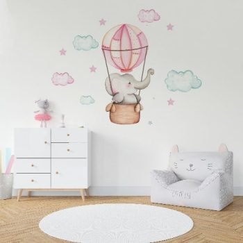 vinilo decorativo elefante queen