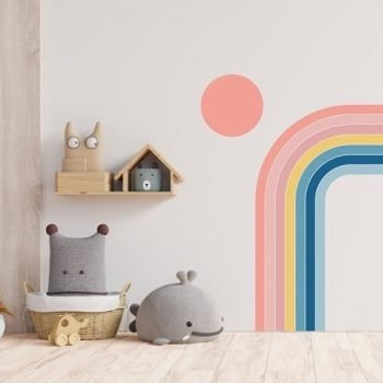 vinilos decorativos medellín arcoiris infantiles y paisajes