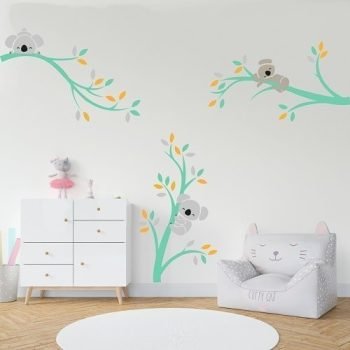 vinilos decorativos infantiles koalas tiernos