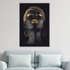 cuadro decorativo gols and black