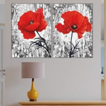 cuadro decorativo artistico flores