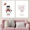 cuadro decorativo infantil niña just love