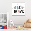 cuadro decorativo infantil be brave