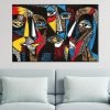 cuadros decorativos caras abstractas