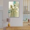 cuadro decorativo flor Blanca