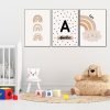 cuadros decorativos infantiles tríptico hello