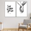 cuadros decorativos Love is where