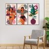 cuadro decorativo mujer abstracta