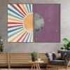 cuadros decorativos díptico soly luna