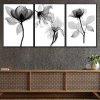 cuadro decorativo sombra de flores