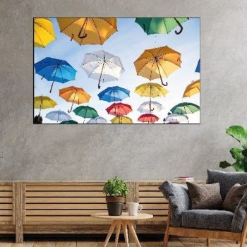 cuadro decorativo sombrilla