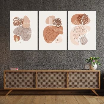 cuadro decorativo naturaleza sepia