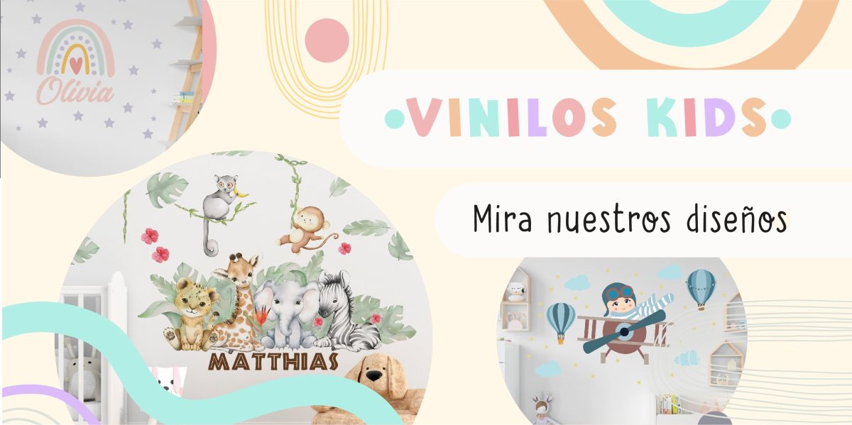 banner para vinilos decorativos infantiles