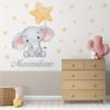 vinilo decorativo elefantico y estrella