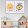 cuadritos decorativos Leoncito ilustrado