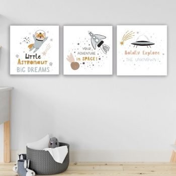 Cuadros Decorativos Lindo Astronauta
