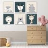 set de cuadritos decorativos animalitos bellos