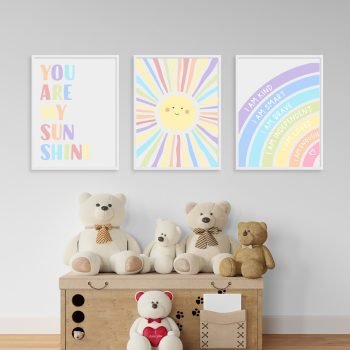 Cuadritos Infantiles con Marco Sol Colores